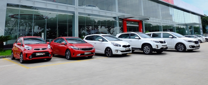 Thaco Trường Hải đồng loạt giảm giá xe Mazda, Kia và Peugeot 5